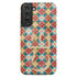 Retro Custom 3D Initials Galaxy Case